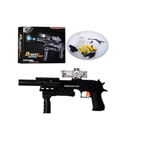 تفنگ اسباب بازی تیر ژله ای شارژی Desert Eagle Tactical مدل d8a -اسباب بازی